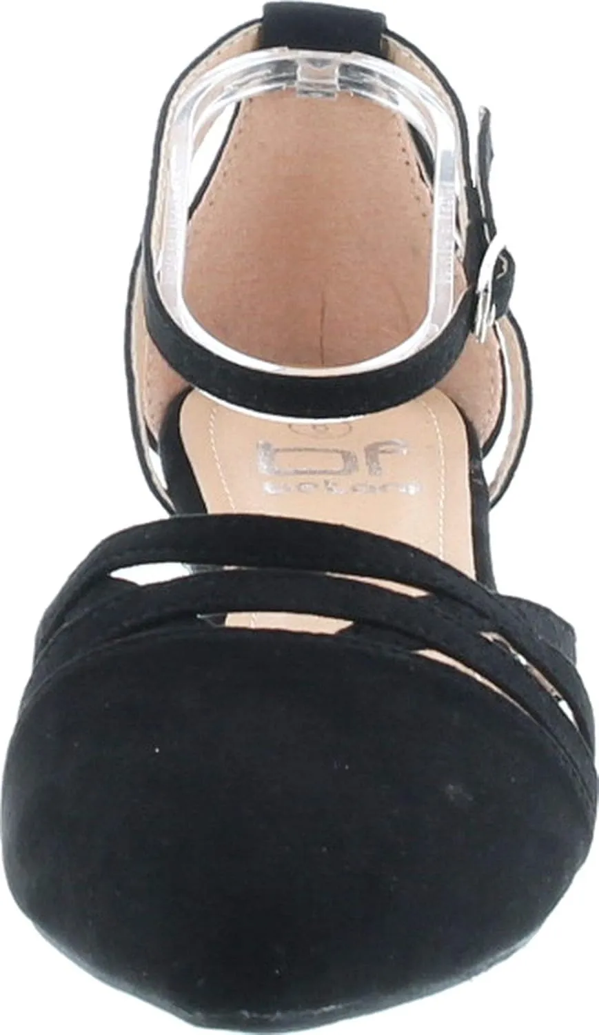 Abela-9 Women's Ankle Strap Ballerina Ballet Flats