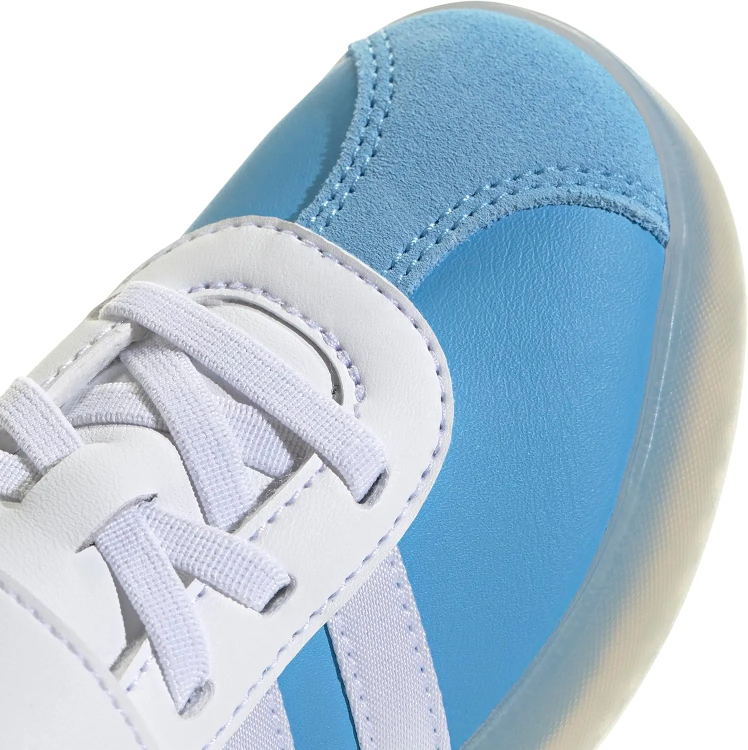 adidas Unisex-Child Disney Vl Court 3.0 Elastic Lace & Strap Sneaker