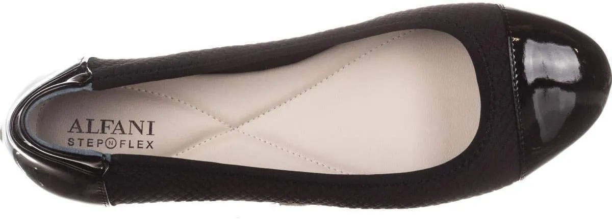 Alfani Womens Tavii Slip On Ballet Flats