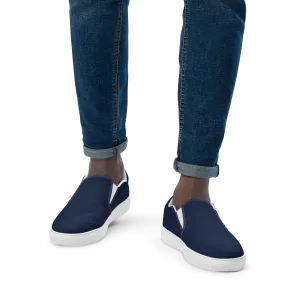 ALOYSIUS NAVY (Men’s Slip-Ons)