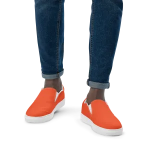 ALOYSIUS TANGERINE (Men’s Slip-Ons)