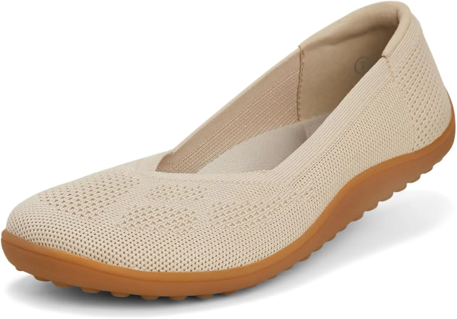 Arromic Flats for Women Wide Toe Flats Shoes for Women Comfortable Casual V-Cut Ballet Flats Shoes