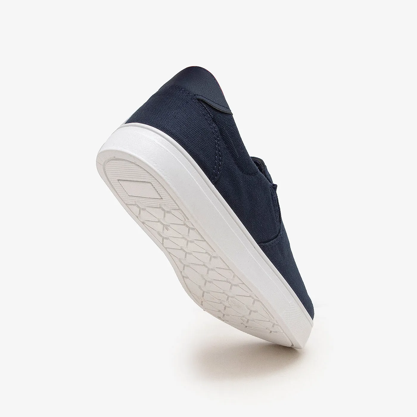 Athletic Canvas Slip Ons