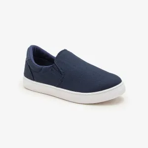 Athletic Canvas Slip Ons