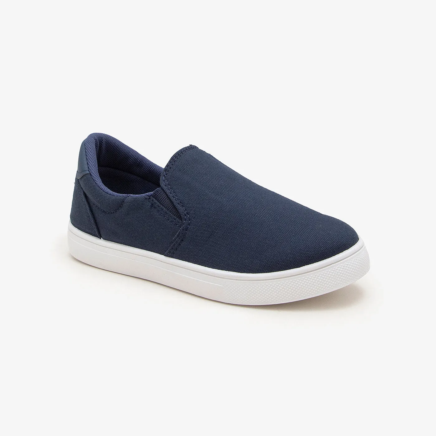 Athletic Canvas Slip Ons