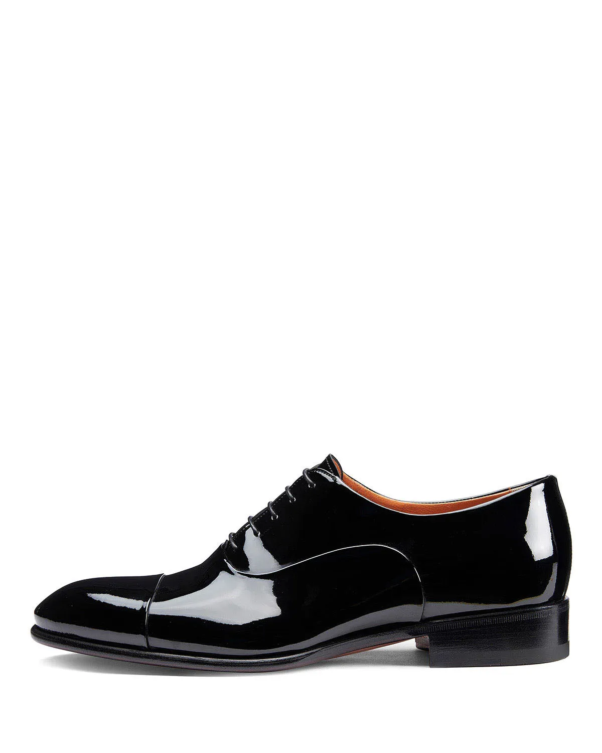 Avery Black Patent Oxford