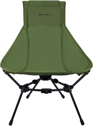 ayamaya Camping Chairs - Ultralight Folding High Back Camping Chair with Upgrade All Aluminum Widen Frame Structure