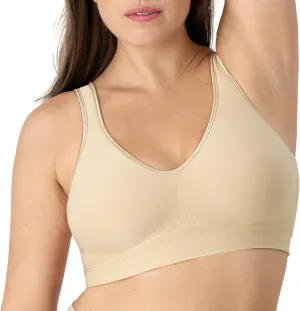 Bali Women's Wireless Bra, Comfort Revolution Seamless Bra, ComfortFlex Fit, Moisture-Wicking