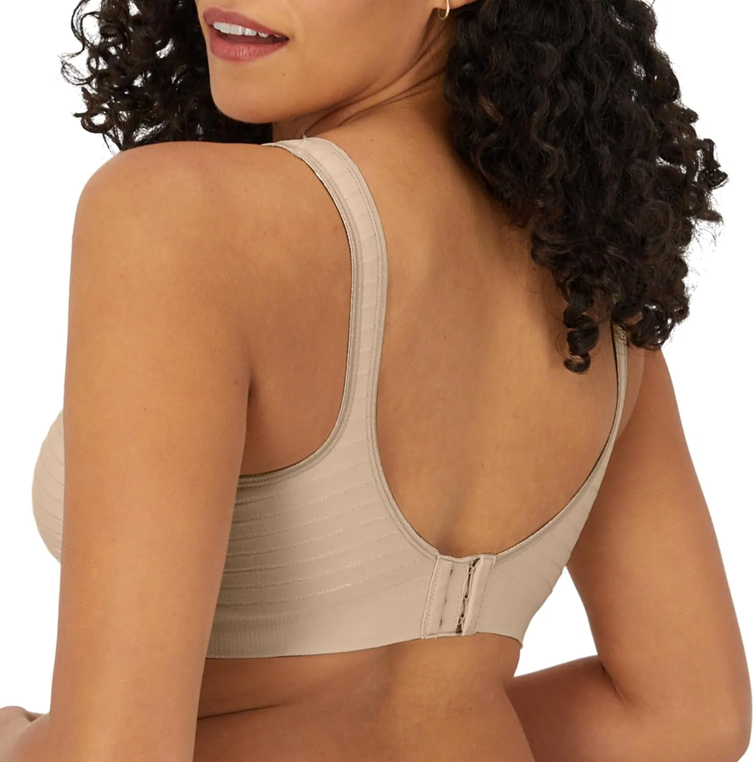 Bali Women's Wireless, Comfort Revolution Seamless Bra, ComfortFlex Fit, Moisture-Wicking