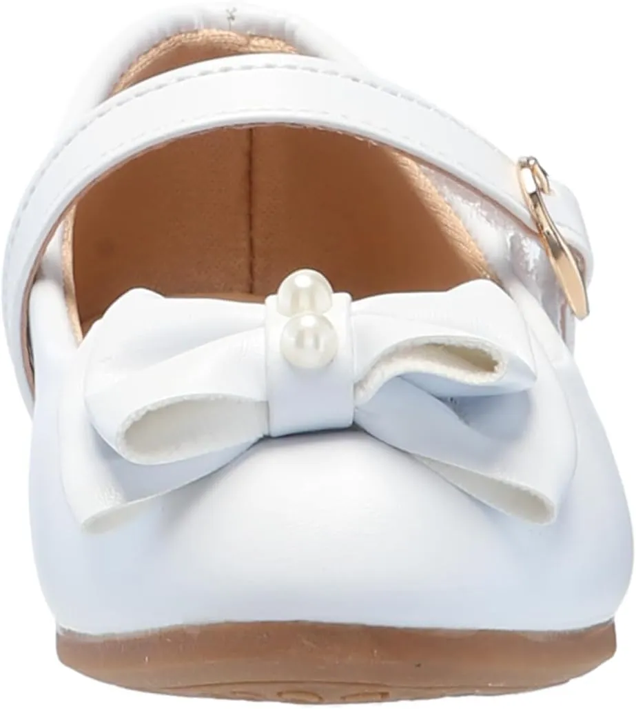 Ballerina Flats - Girls Classic Leatherette Ballet Shoe (Toddler Little Kid Big Kid)