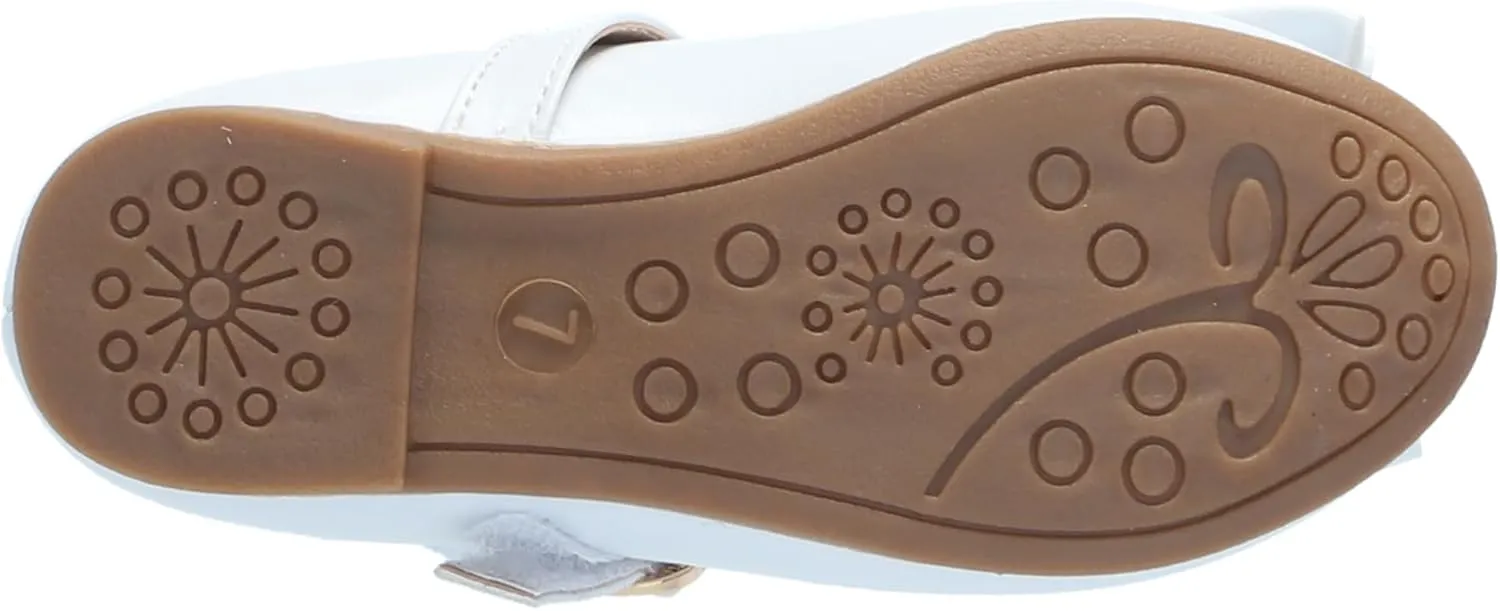 Ballerina Flats - Girls Classic Leatherette Ballet Shoe (Toddler Little Kid Big Kid)