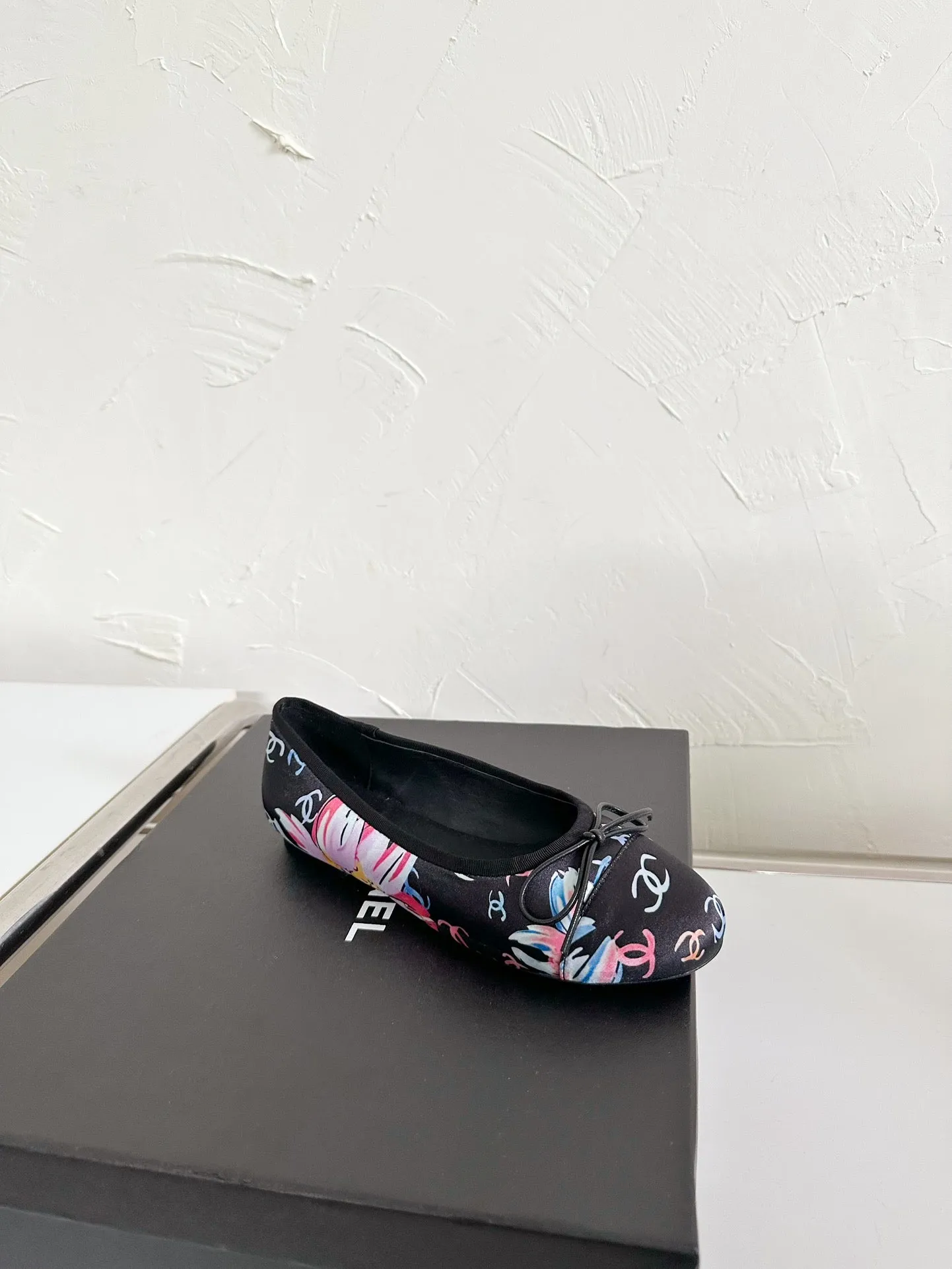 Ballet Flats Black Cloth