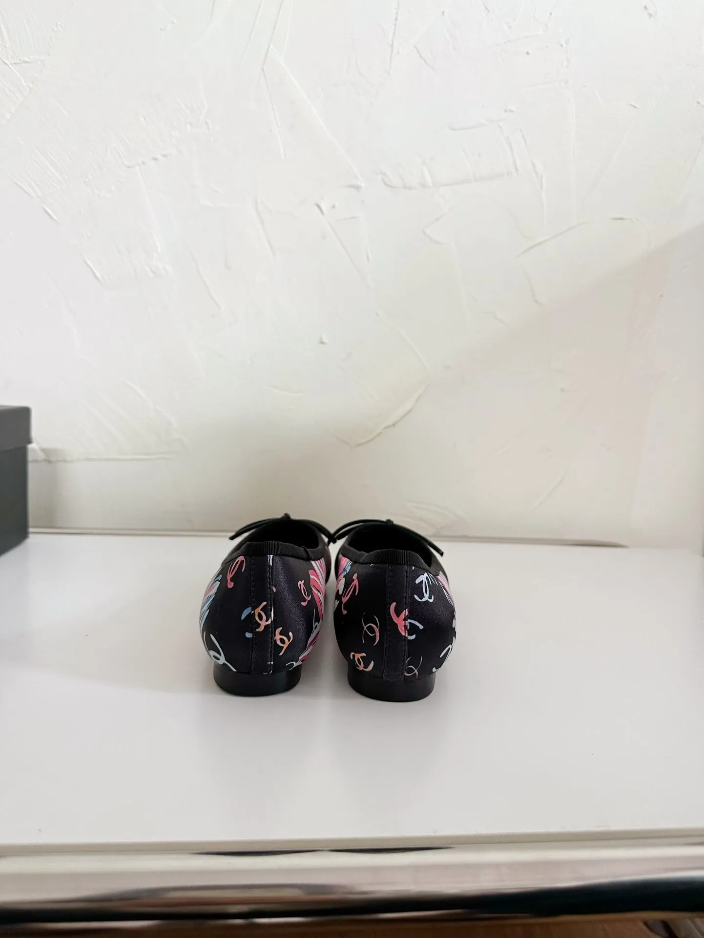 Ballet Flats Black Cloth