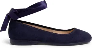 Ballet Pumps Satin Bow Anklet Strap