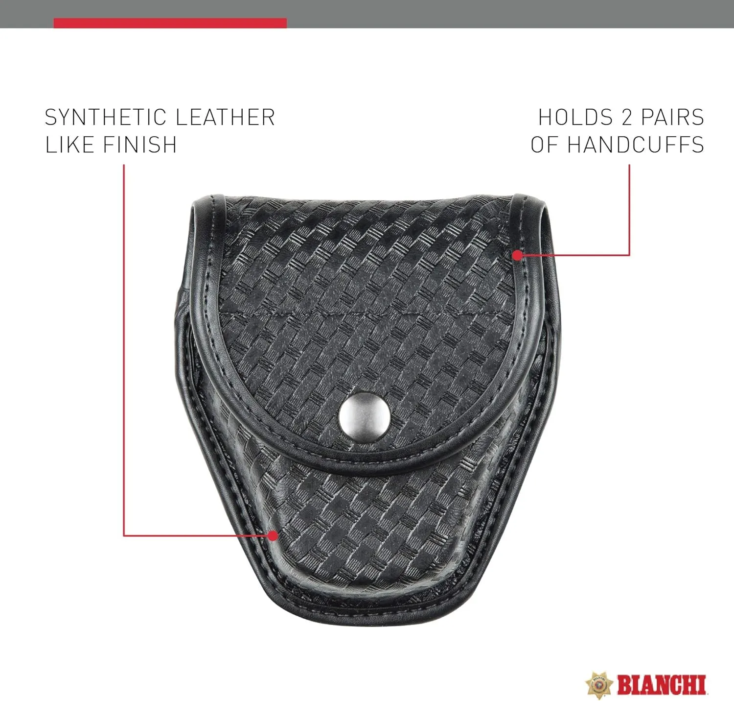 BIANCHI 7917 Double Handcuff Case