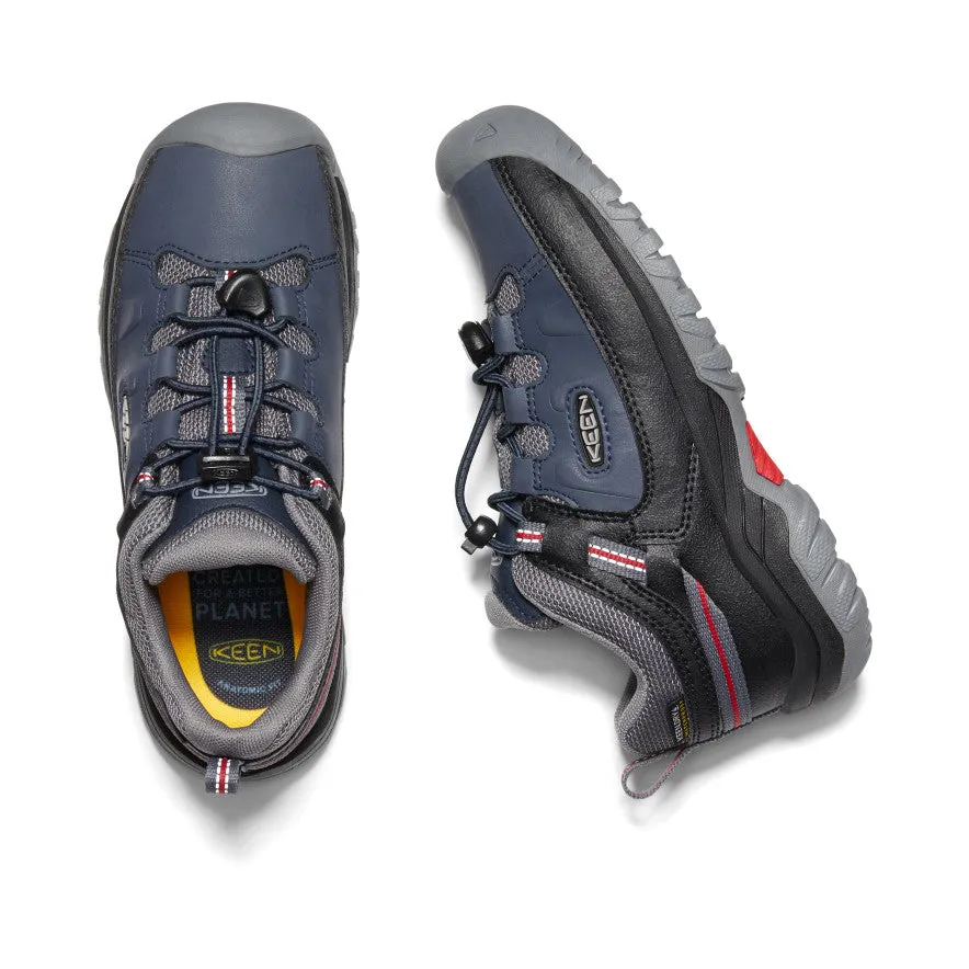 Big Kids' Targhee Waterproof Shoe - Blue Nights/Red Carpet