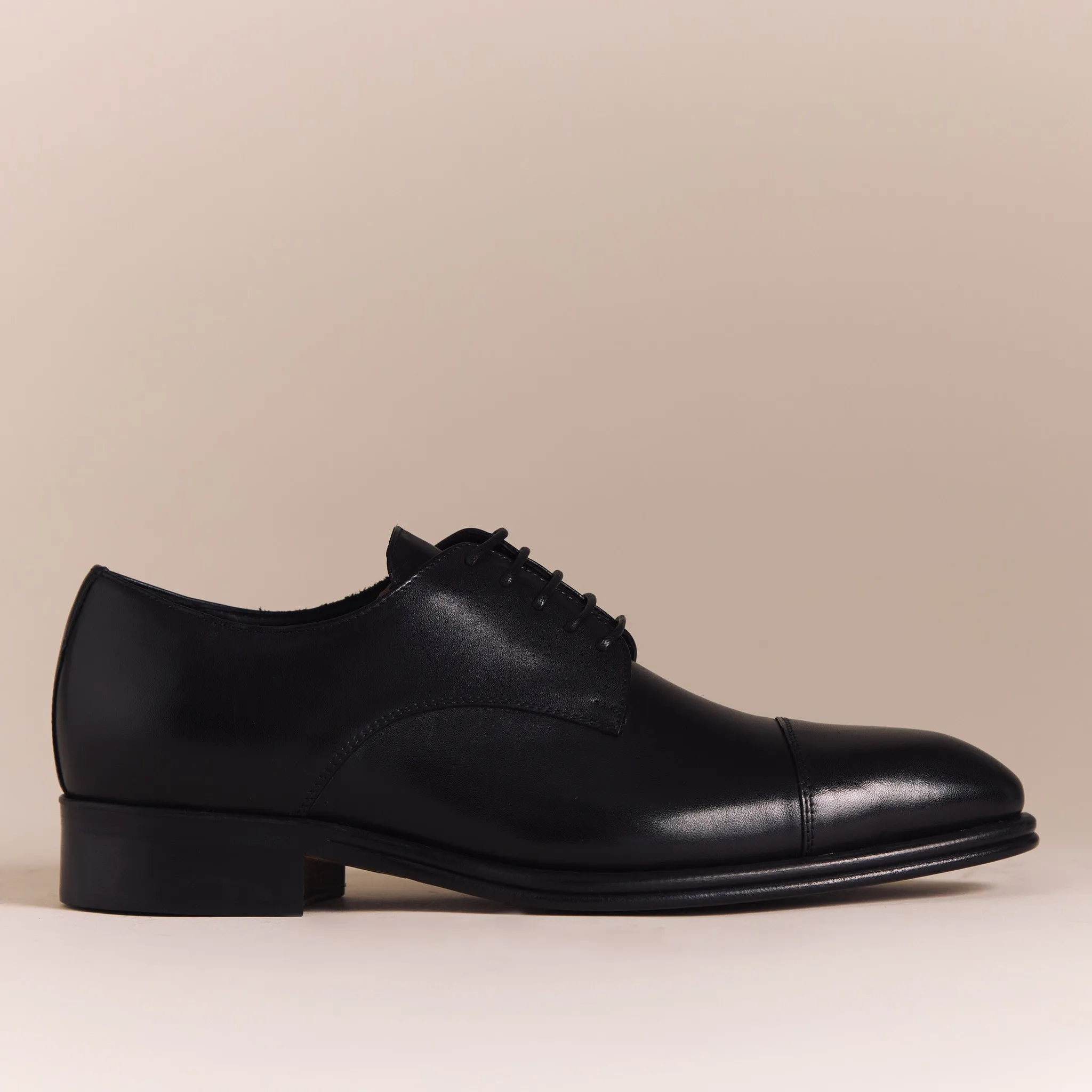 Black 'Lusso' Derbys