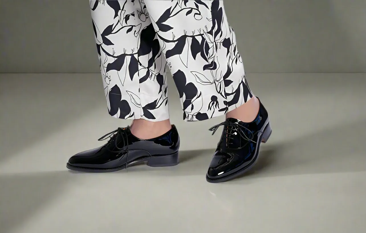 Black Patent Oxford Beauty for Women