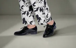 Black Patent Oxford Beauty for Women