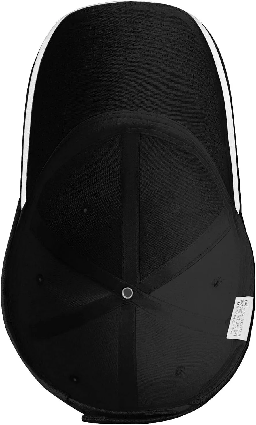 Black Stylish Baseball Cap for Men and Women â€“ Fresh Cabbage Print Perfect for Sports, Travel, and Outdoor Activities