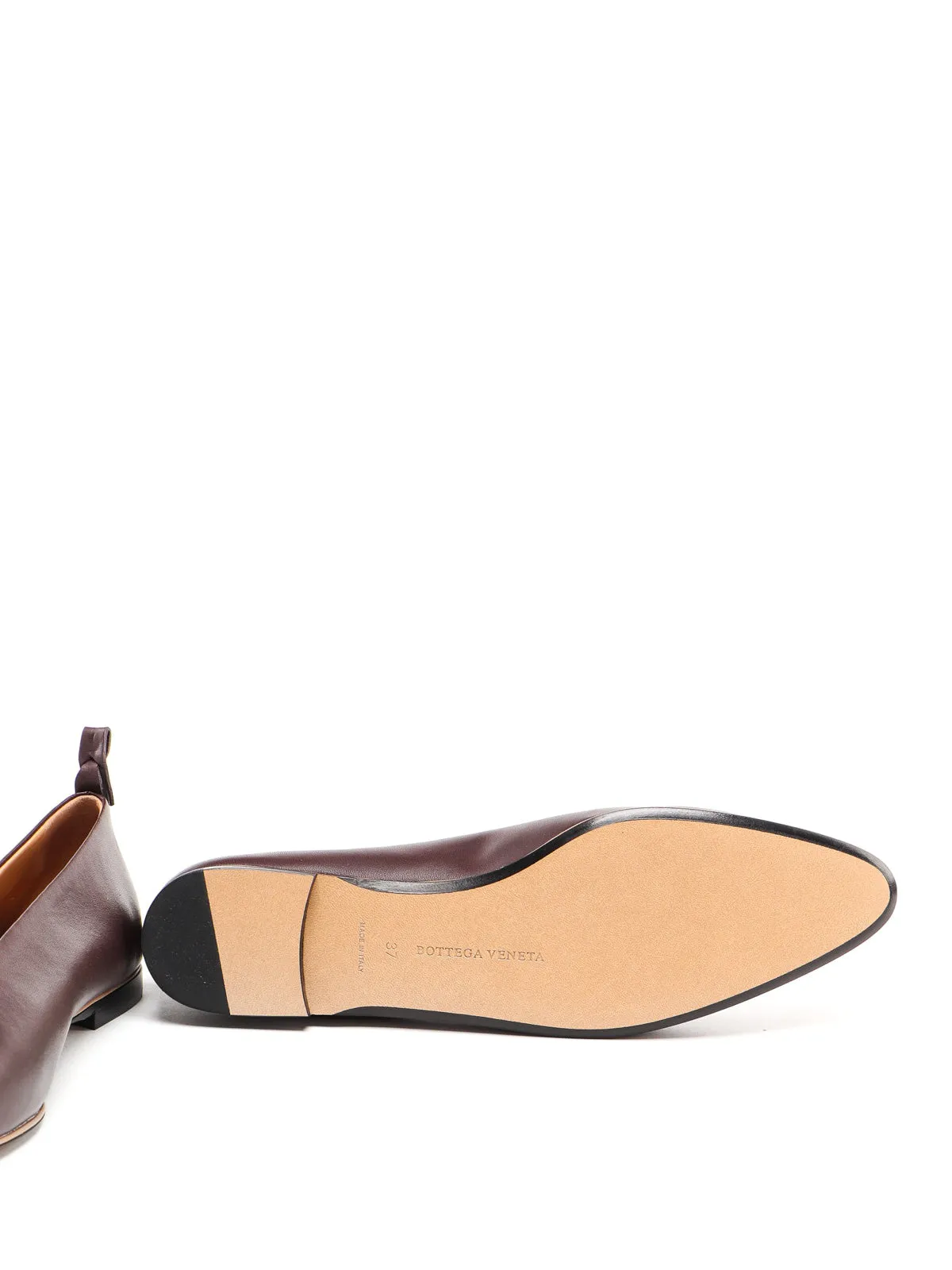 Bottega Veneta Pointed Toe Ballet Flats