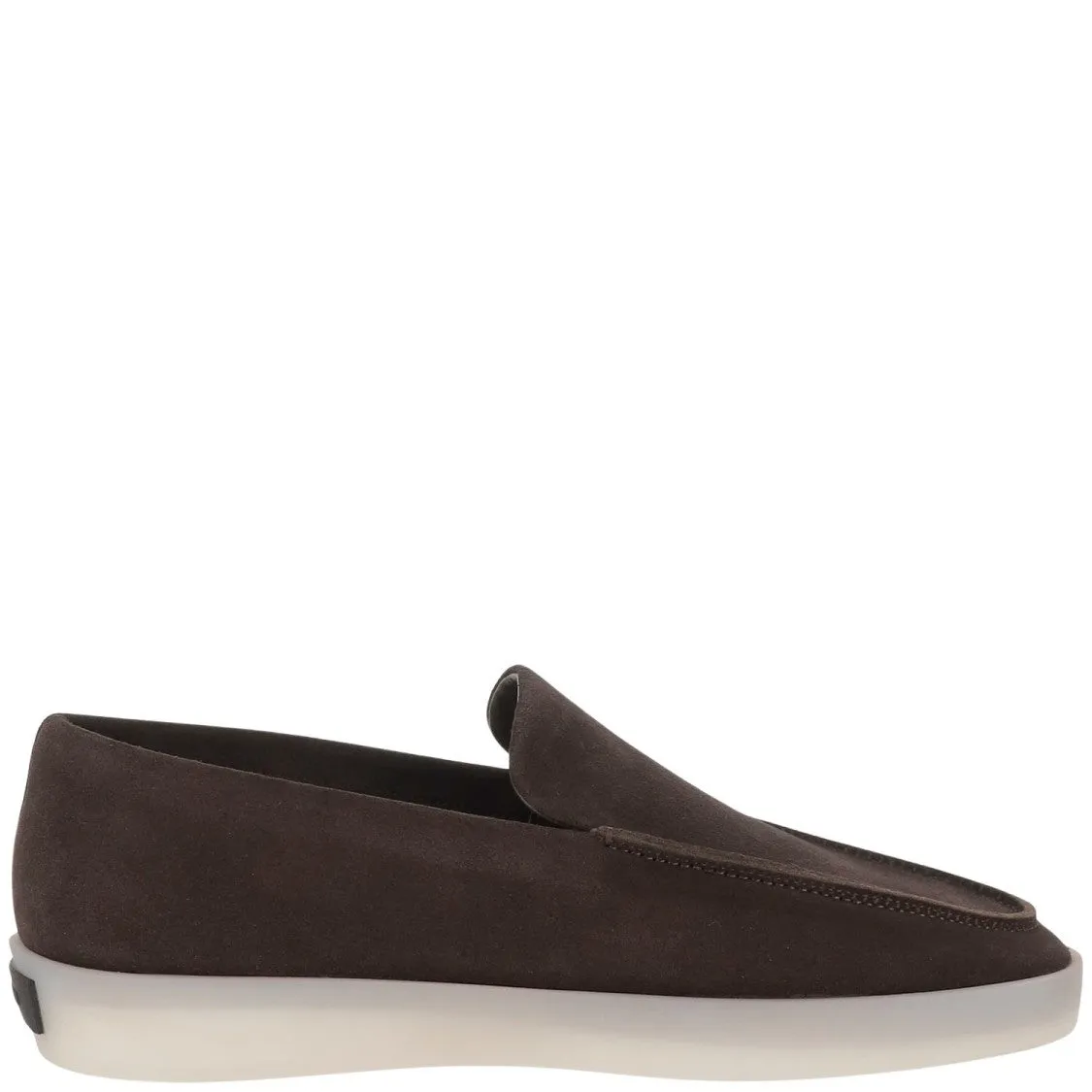 Brown Suede Leather Slip-On Loafer