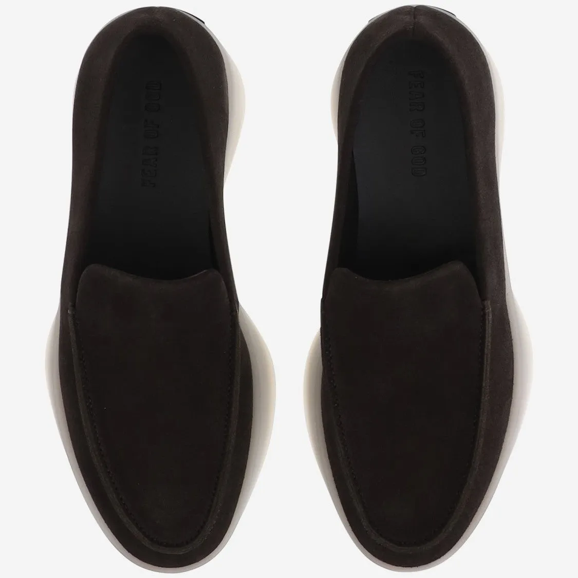 Brown Suede Leather Slip-On Loafer