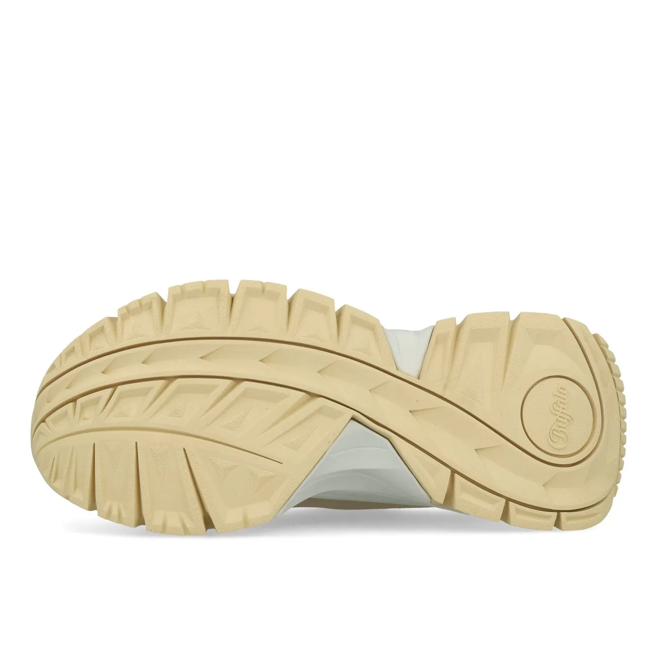 Buffalo Trail One Sneaker Low Damen Vegan Nappa Cream White