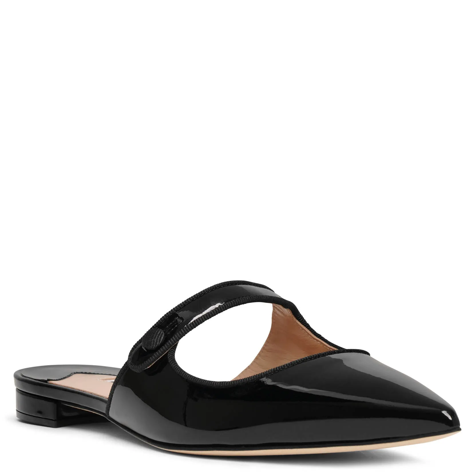 Camparimu black patent flats