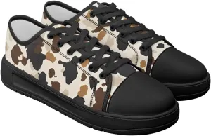 Canvas Shoes Fashion Sneakers for Women Casual Tennis Shoes with Non Slip EVA Sole Low Top Walking Footwear
