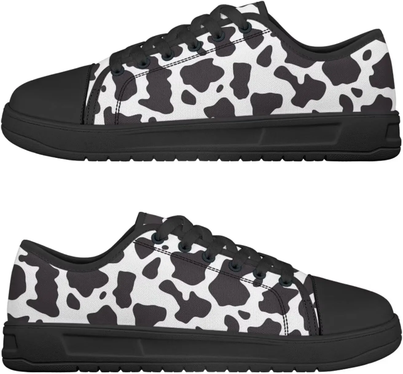Canvas Shoes Fashion Sneakers for Women Casual Tennis Shoes with Non Slip EVA Sole Low Top Walking Footwear