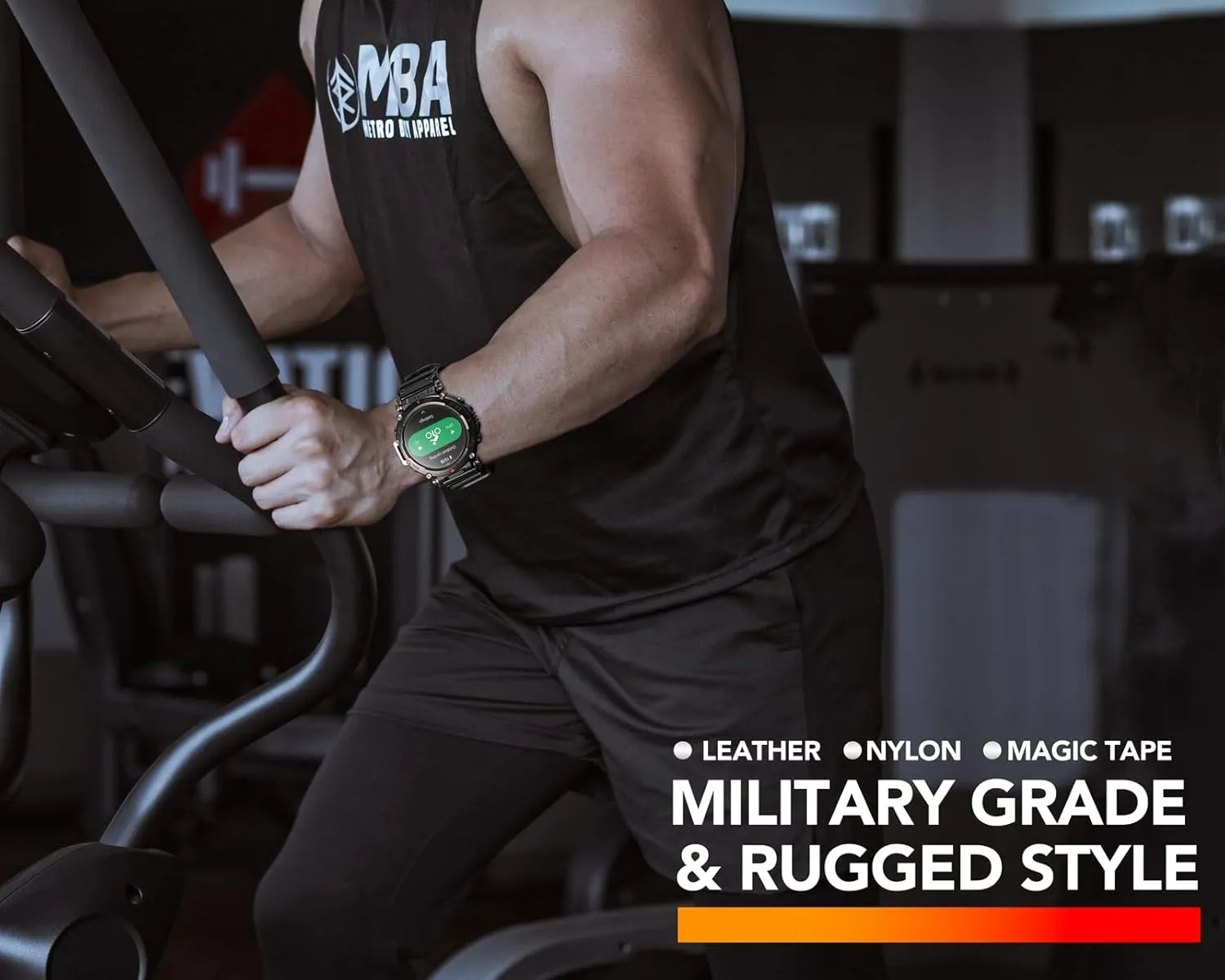 Canvas Watch Band Sports Strap Compatible With Huami Amazfit T-Rex/T-Rex 2/T-Rex Pro/T-Rex Ultra,New Upgraded Connector Design