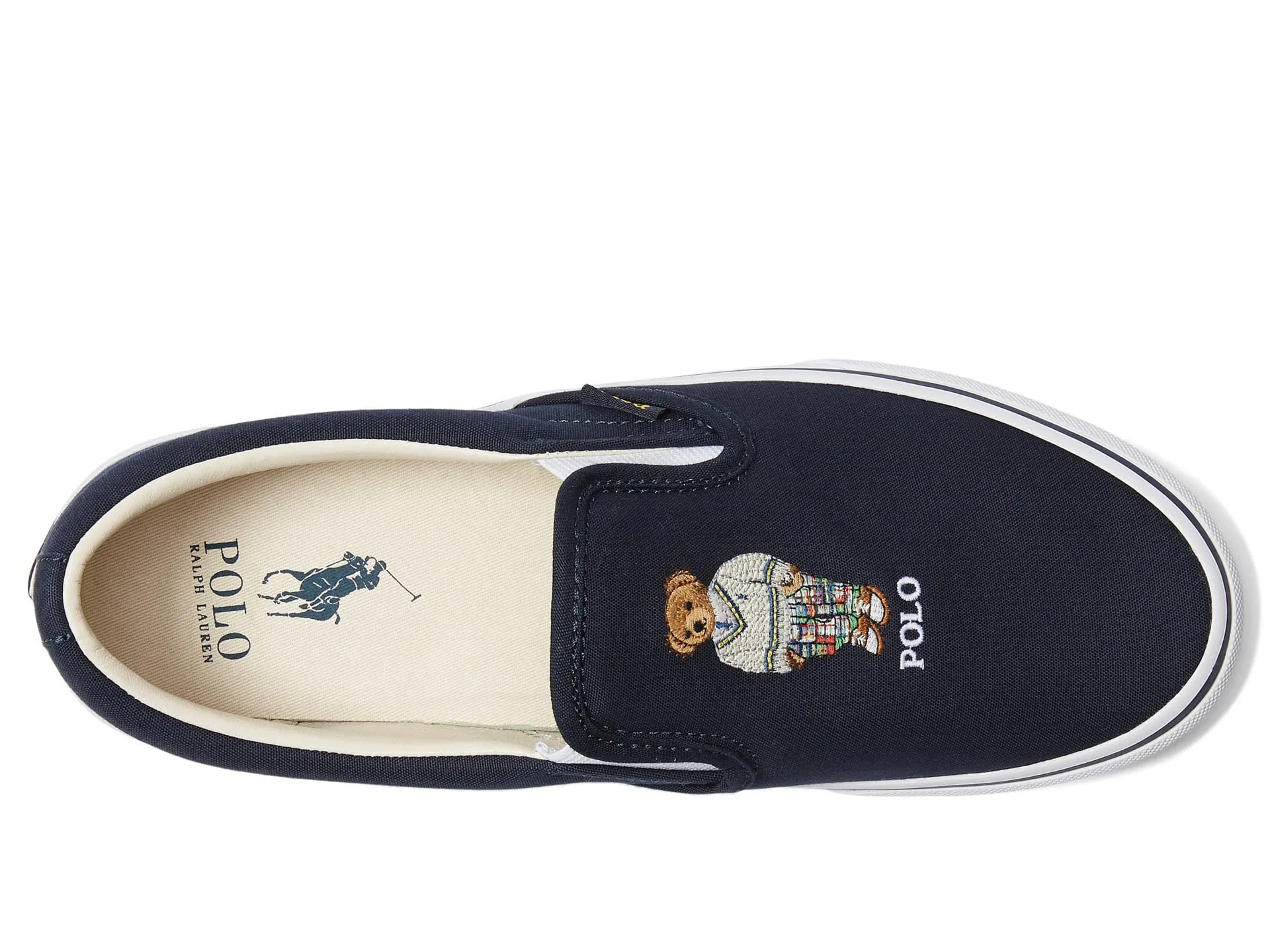 Canvas/Madras Bear-Keaton-Slip-SK-SPO Navy