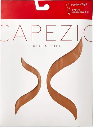 Capezio girls Footless Tight W Self Knit Waist Band - Girls