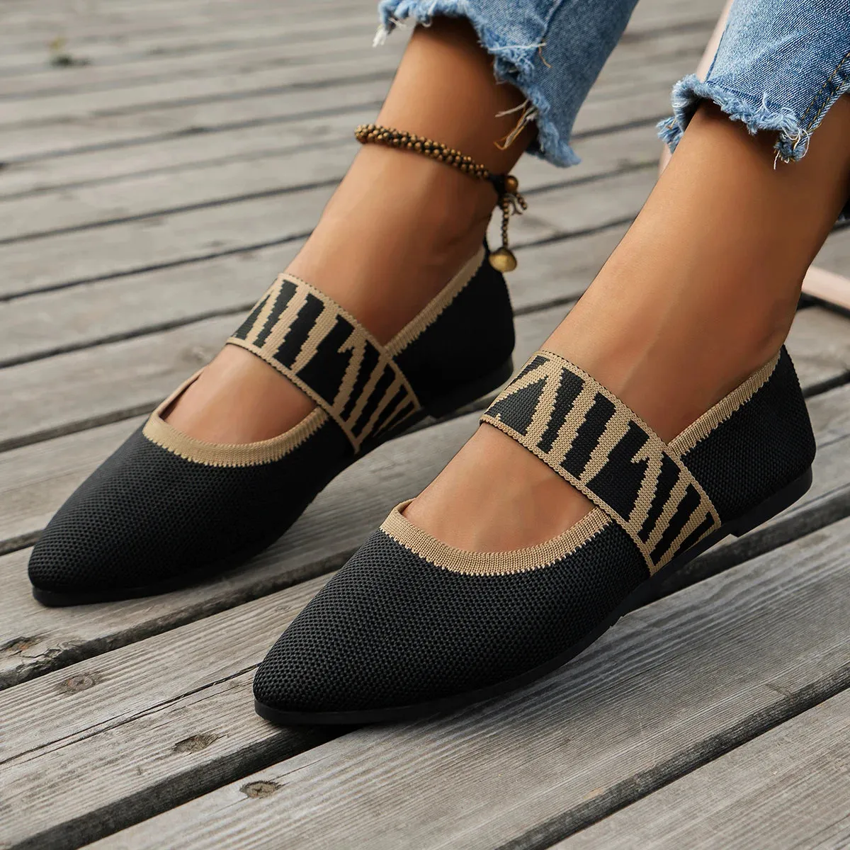 Chloé Lattice Slip-Ons