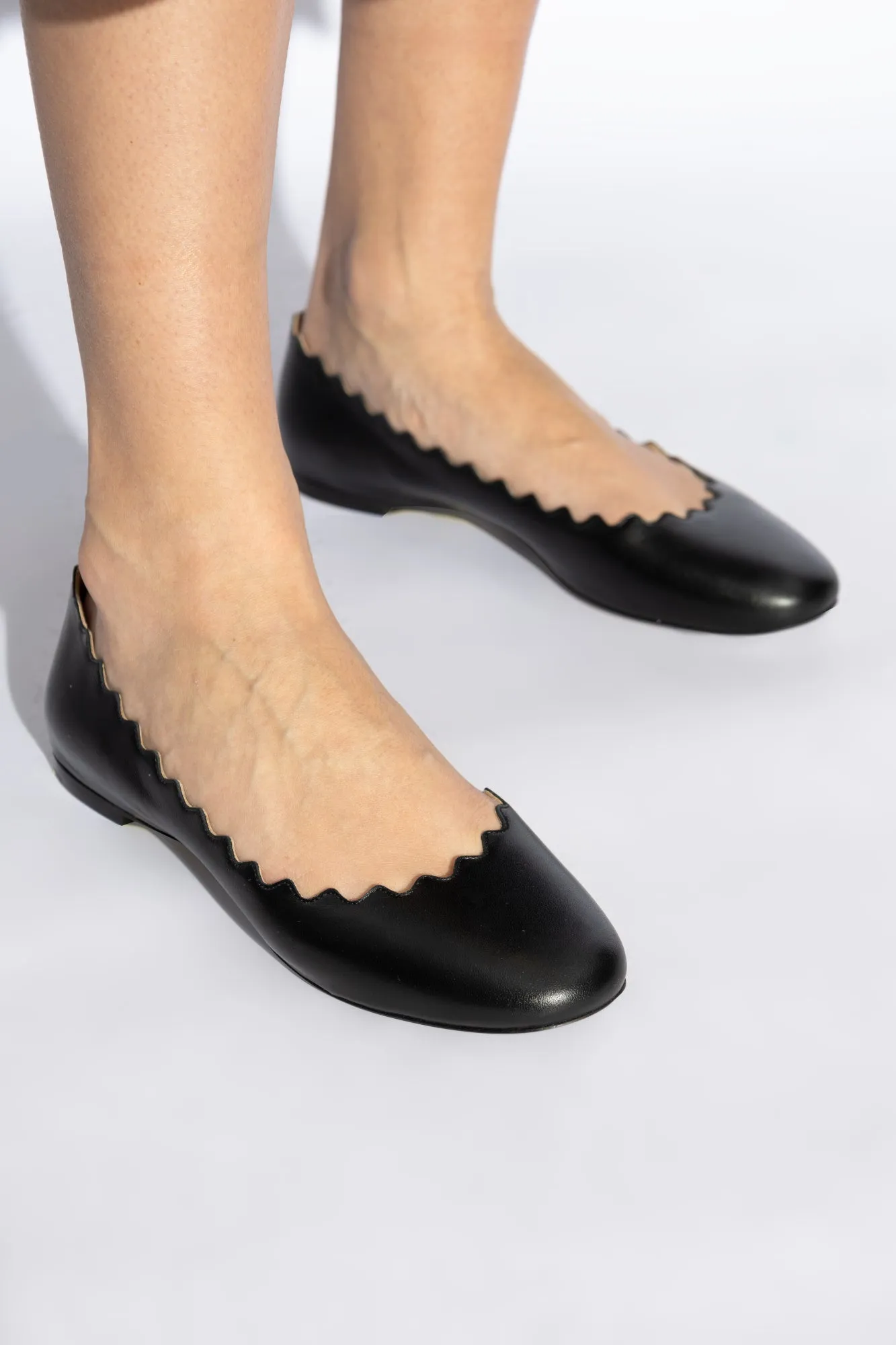 Chloe 'lauren' Leather Ballet Flats