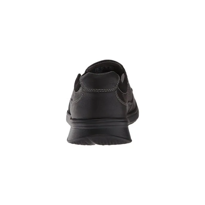 Clarks Men's Cotrell Free Black Oily Leather
