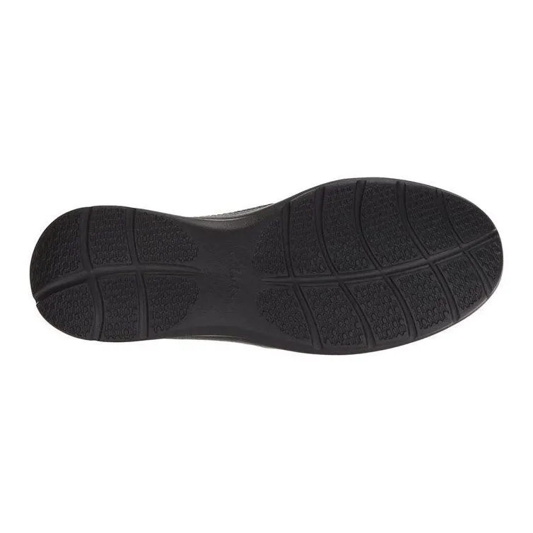 Clarks Men's Cotrell Free Black Oily Leather