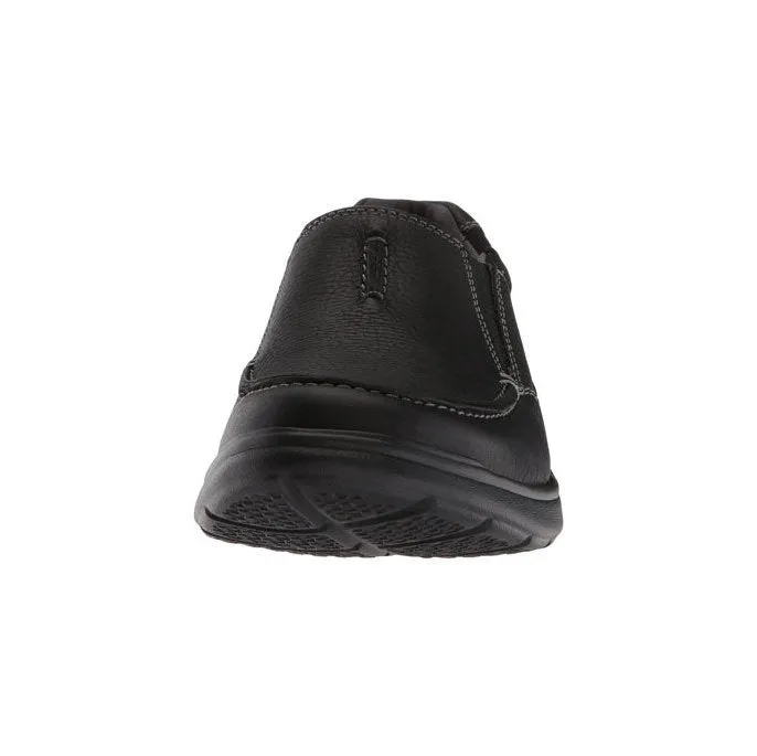 Clarks Men's Cotrell Free Black Oily Leather