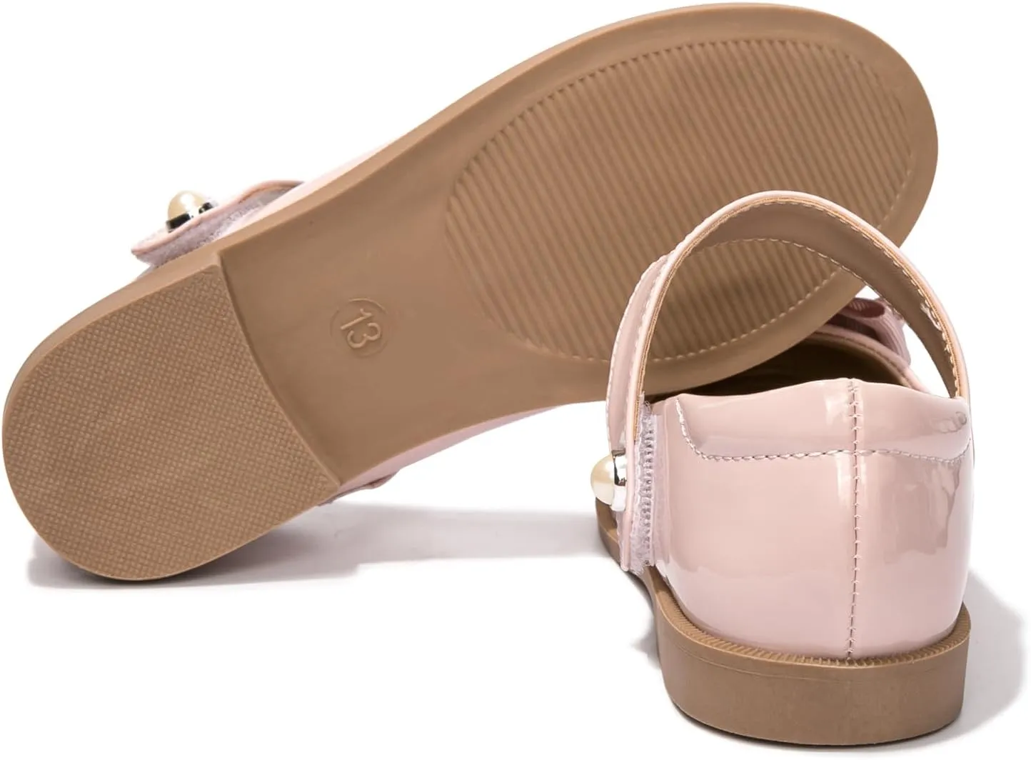 Colgo Girls Mary Jane Dress Shoes Toddler Little Kids Ballet Flats Flower Girls Princess School Shoes