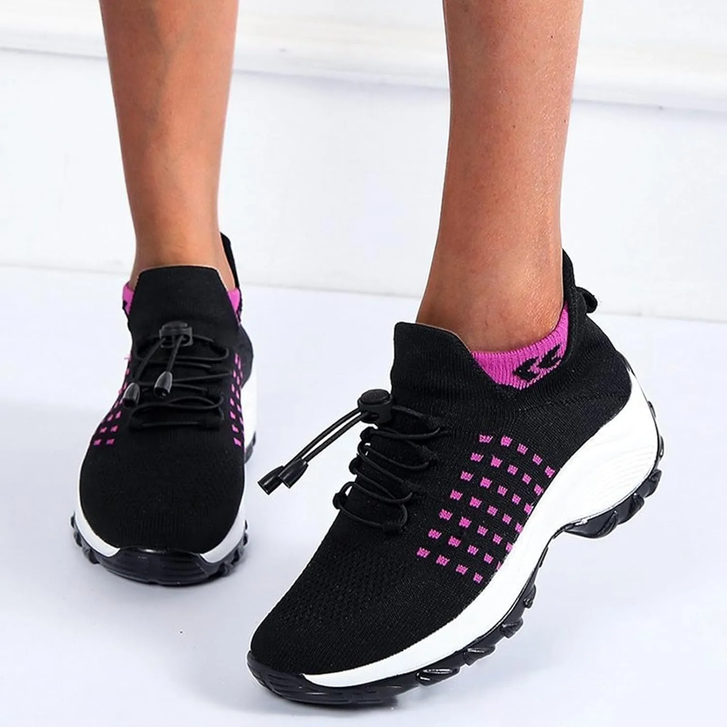 Comfortwear Ortho Stretch Cushion Shoes for Women Plantar Fasciitis, Comfort Wear Ortho Shoes for Women Arch Support