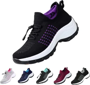 Comfortwear Ortho Stretch Cushion Shoes for Women Plantar Fasciitis, Comfort Wear Ortho Shoes for Women Arch Support