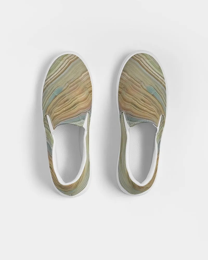 Crazy Lace Agate Joyfulness Women's Slip-On Canvas Shoe