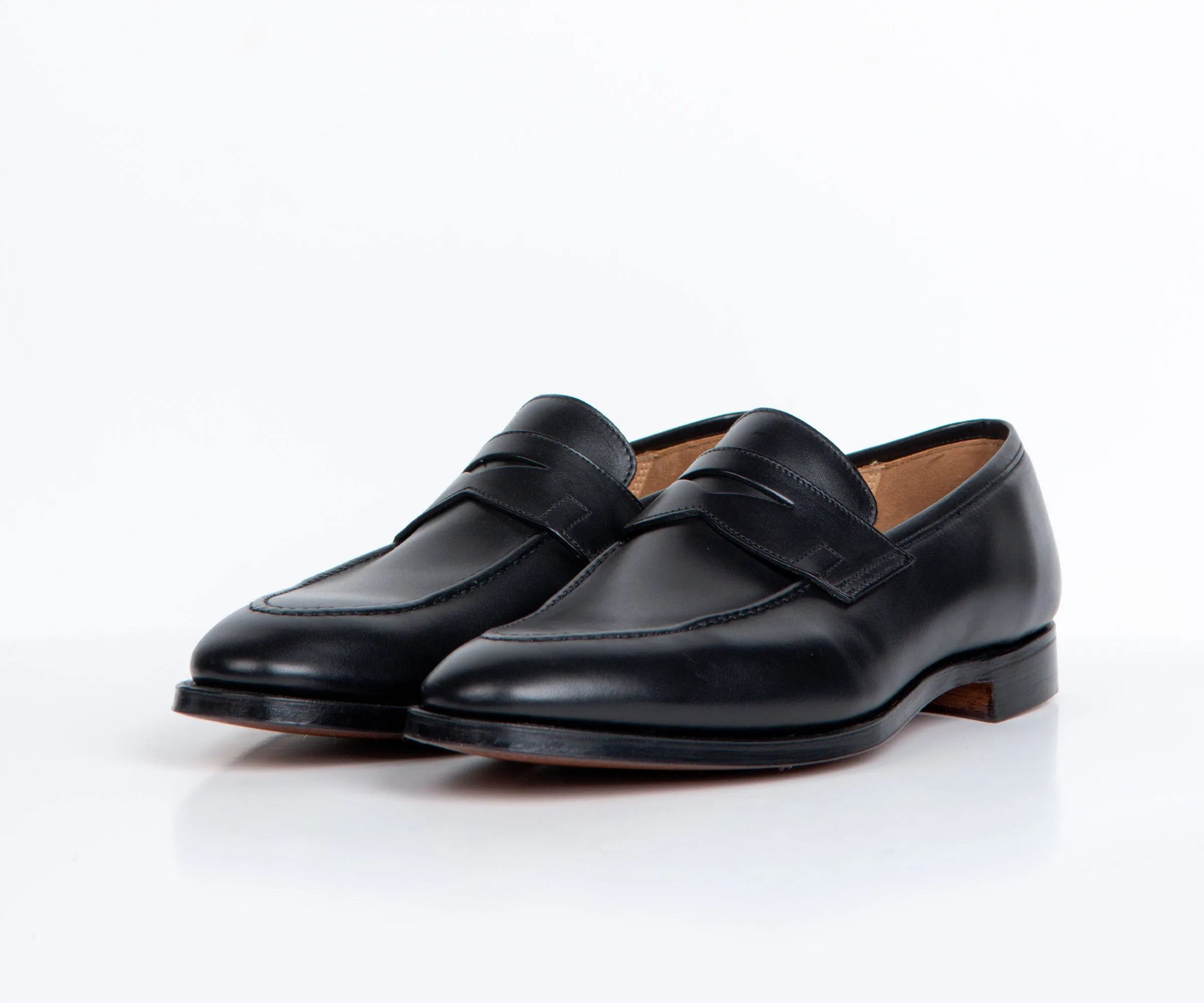 Crockett & Jones 'Sydney' Penny Loafer Black