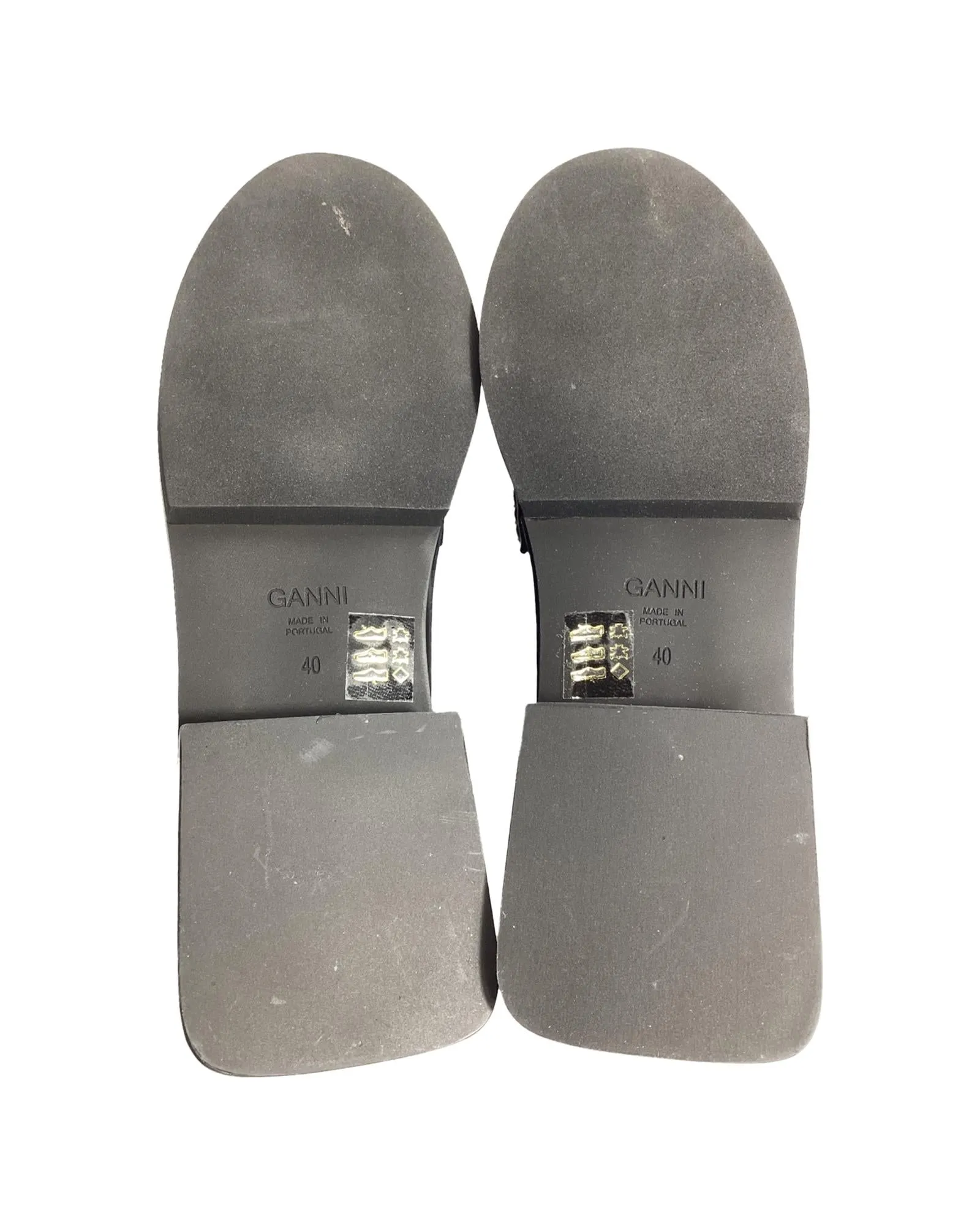 Crystal Embellished Loafer Platform Shoes