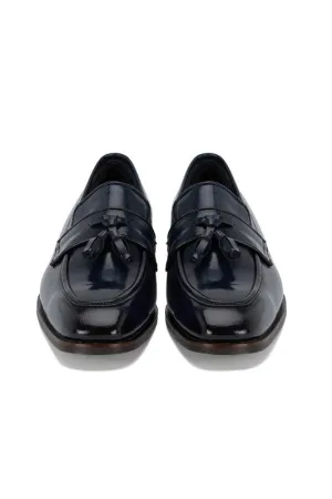 Curtis Navy Loafer