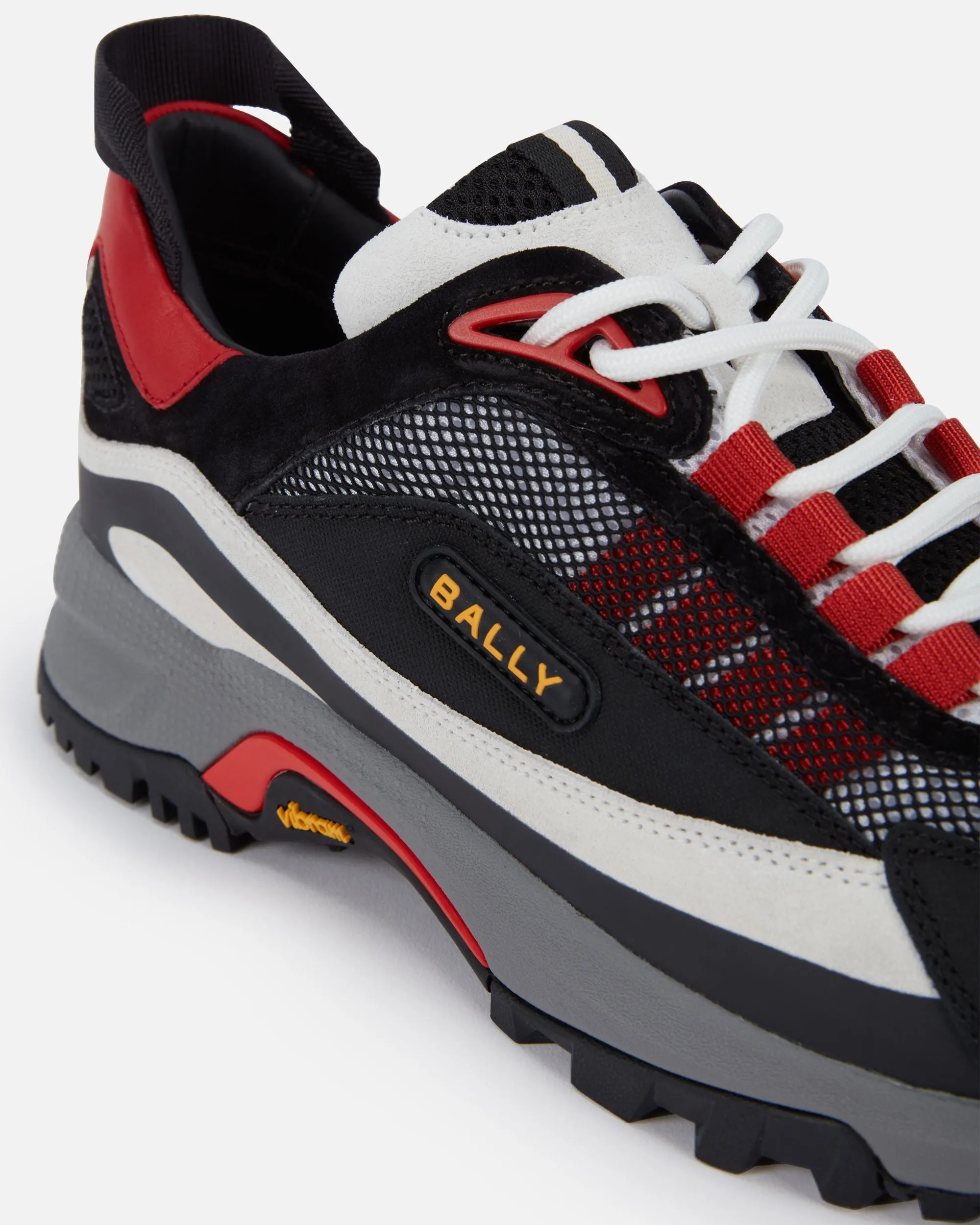 CVD Sneaker In Multicolor Leather And Nylon