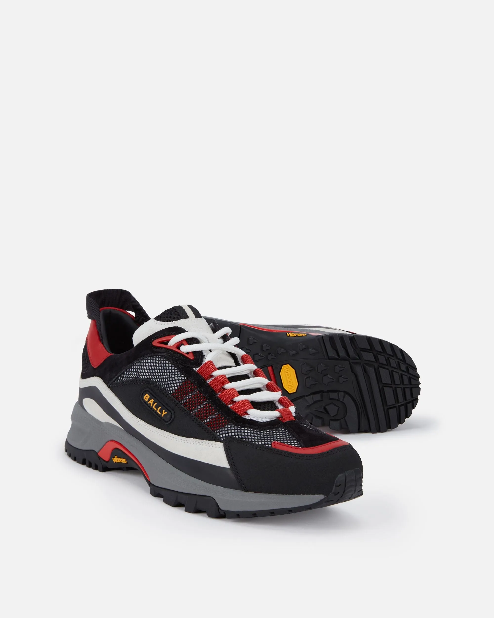 CVD Sneaker In Multicolor Leather And Nylon