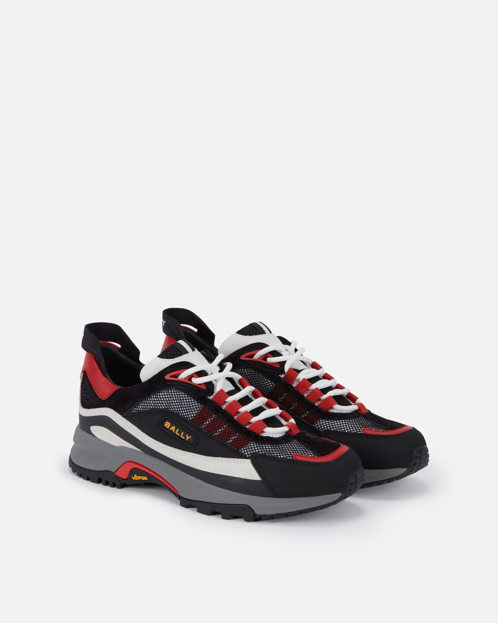 CVD Sneaker In Multicolor Leather And Nylon