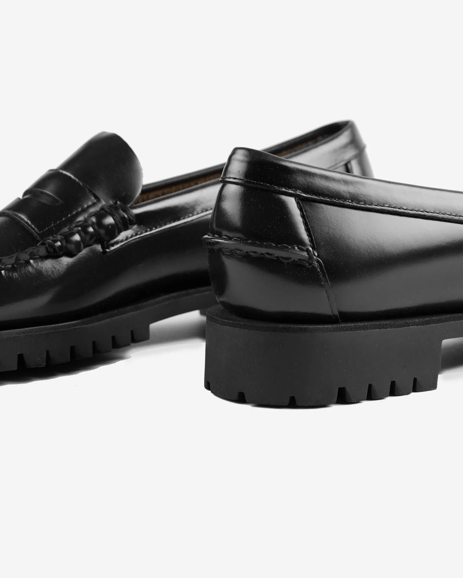 Dan Lug leather moccasins